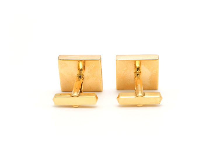 Boutons de manchette Boutons de manchette Art Déco en or jaune, lapis lazuli et onyx 58 Facettes B620