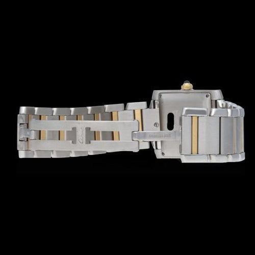 Montre Cartier Montre Tank Francaise Moyen Or Acier 58 Facettes MT43900