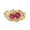 Bague 52 Bague  Cocktail Or jaune Rubis, Diamant 58 Facettes 2634194CN
