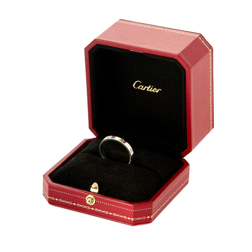 Bague 64 CARTIER - Love - Bague en platine. PM 58 Facettes 58FC6