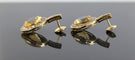 Boucles d'oreilles Boucles d'oreilles or jaune, citrine et diamants cognac 58 Facettes