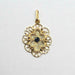 Pendentif Pendentif saphir or jaune 58 Facettes 614