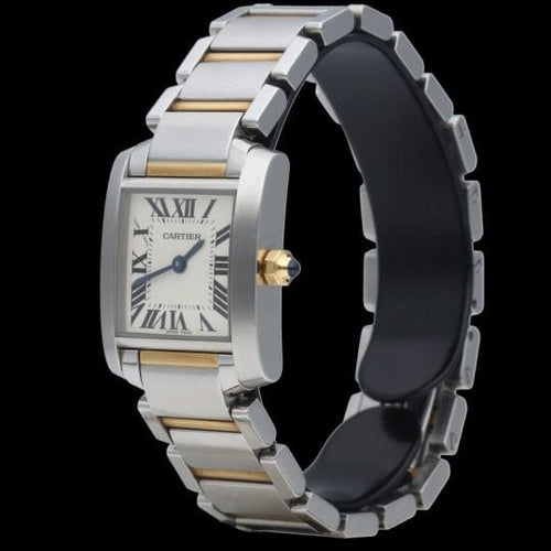 Montre Cartier Montre Tank Francaise Pm 58 Facettes MT42950