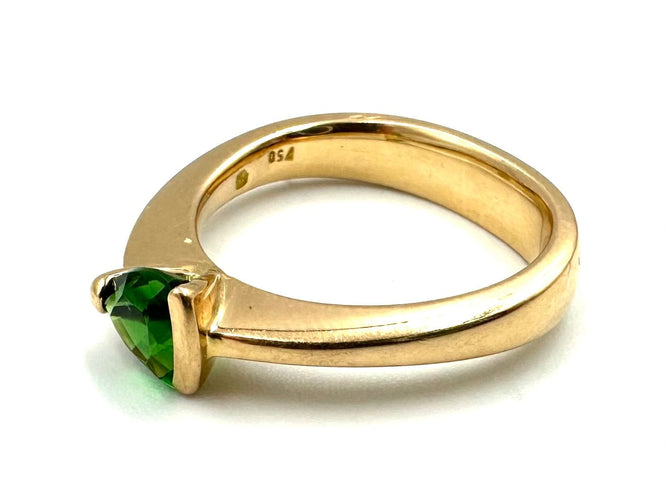 Bague 54 Bague or rose grenat tsavorite 58 Facettes