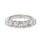 Bague 50 Bague Alliance Or blanc Diamant 58 Facettes 4086045CN