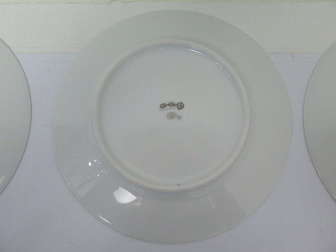 lot de 6 assiettes HERMES a diner chaine d'ancre 27cm porcelaine plate set 58 Facettes 266008