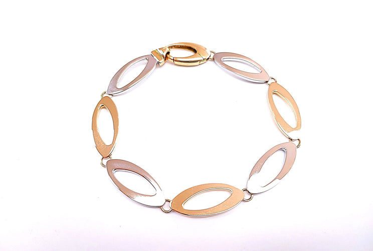 Bracelet Bracelet 2 ors style années 70 58 Facettes Bra.ans70-1123-3