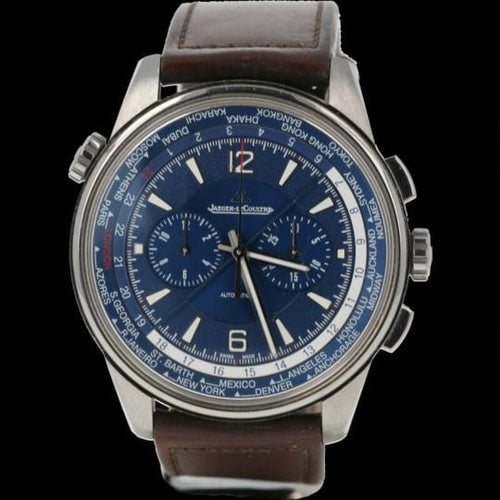 Montre Jaeger Lecoultre Montre Polaris Chronograph Worldtime 58 Facettes MT43586