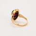 56 Bague en or rose et tourmaline cabochon 58 Facettes 270/7