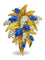 Broche Broche Missiaglia or jaune saphirs et diamants 58 Facettes 1254