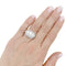 Bague 49 Bague Mellerio, platine et diamants. 58 Facettes 35081