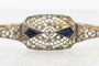 Bracelet Diamond Bracelet Art Déco - Czechoslovakia circa 1930 58 Facettes 10646
