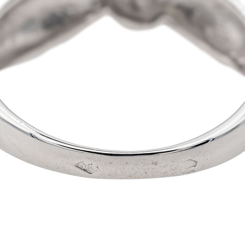 Bague 53 Bague Or blanc 58 Facettes 578153CD