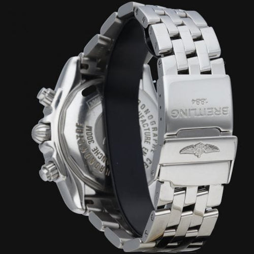 Montre Montre chronographe Breitling Chronomat Evolution 58 Facettes MT42031