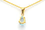Pendentif Pendentif en or 18 carats et topaze (0.77 ct) 58 Facettes 19111