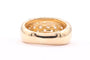 Bague 51 Bague contemporaine en or jaune sertie de diamants 58 Facettes 21489