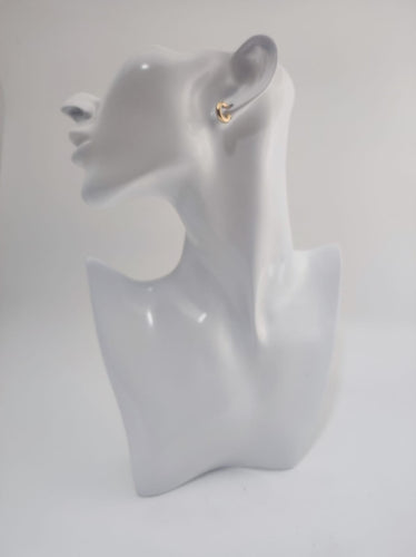 Boucles d'oreilles Créoles en or jaune 18k 58 Facettes