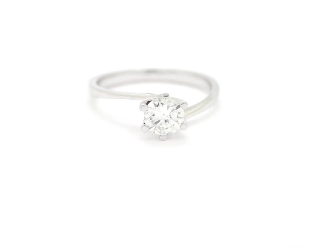 Bague Solitaire Ct 0,50 58 Facettes 12822