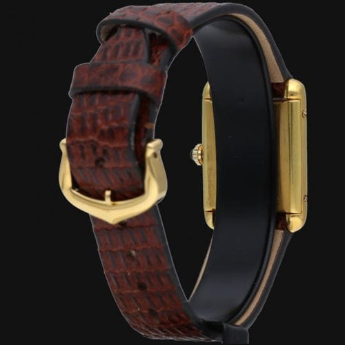 Montre Cartier Montre Tank Vermeil 58 Facettes MT42361