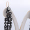 Boucles d'oreilles Boucles d’oreilles anciennes en or 12 kt et argent avec diamants 5,50 ct 58 Facettes