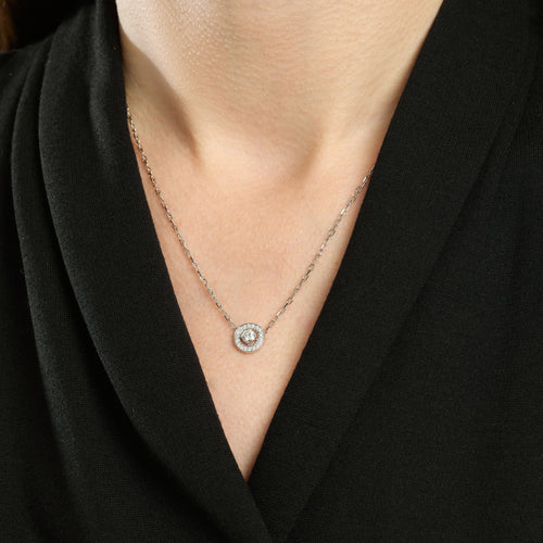 Collier BOUCHERON - Collier Ava en or blanc et diamants 58 Facettes