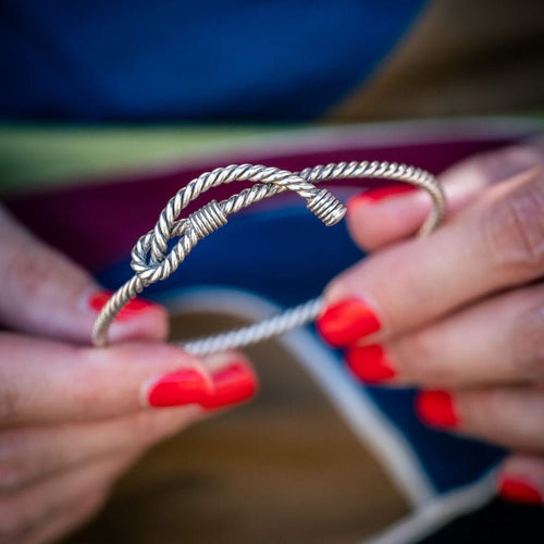 Bracelet HERMÈS - Bracelet - en argent par Lucien Vachey 58 Facettes