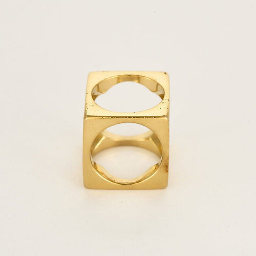 Pendentif DINH VAN - Le Pavé - Pendentif en or jaune 58 Facettes CHAL1207