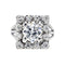 Bague 53 Bague  Or blanc Diamant 58 Facettes 3905087CN