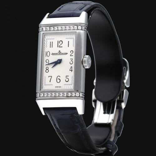 Montre Jaeger Lecoultre Montre Reverso Dame 58 Facettes MT43195