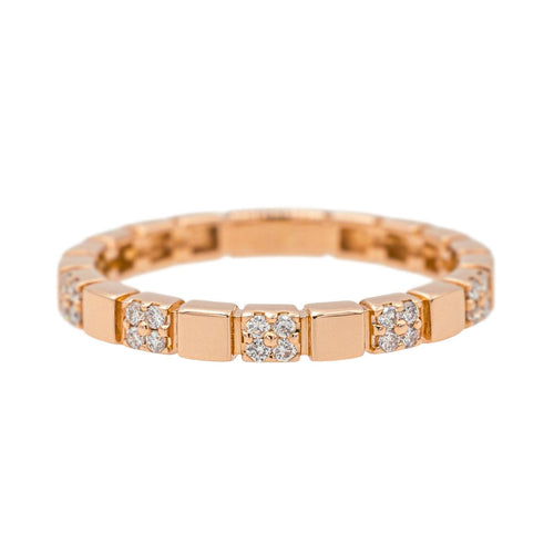 Bague 53 Bague Or rose Diamant 58 Facettes 4098645RV