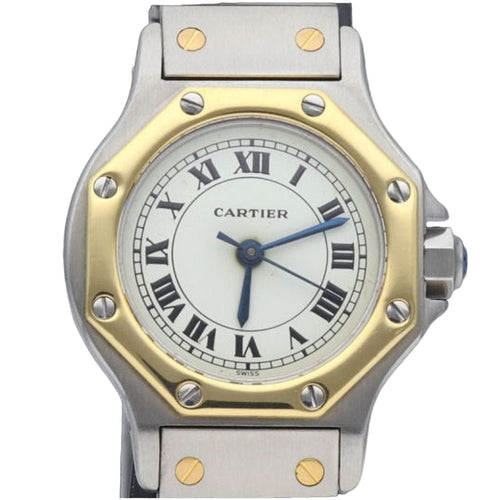 Montre Montre Cartier Santos Octagon 58 Facettes MT41415