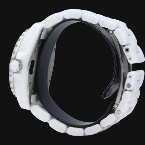 Montre Montre Chanel J12 33 mm Blanc Fantôme 58 Facettes MT41313