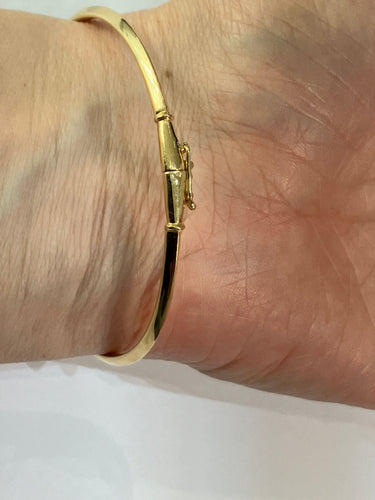 Bracelet Bracelet or jaune saphir diamants 58 Facettes