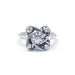 Bague 56 Bague or blanc et diamants 58 Facettes 160279R