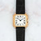 Cartier Ceinture - Ivory roman dial - Rare diamond case - SM 58 Facettes