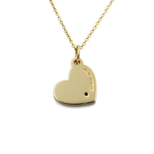 Collier Collier Pendentif Or jaune & Saphir Rose - Tiffany & Co. 58 Facettes 250072SP