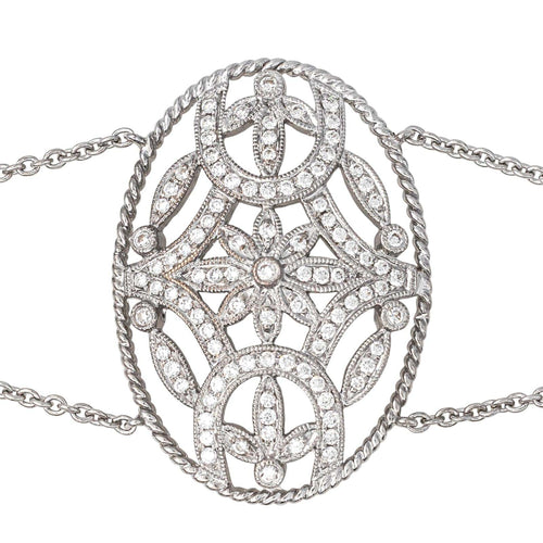 Bracelet Djula Bracelet  Or blanc Diamant 58 Facettes 4442498RV