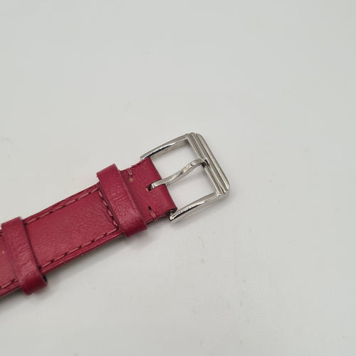 Montre Montre en acier modèle Rive Droite signée Poiray Paris sertie de diamants 58 Facettes