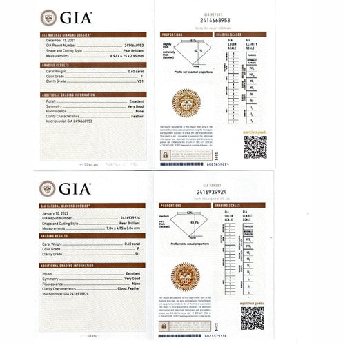 Bague 53 Bague croisée, or jaune, diamants poire et brillants. 58 Facettes 35143