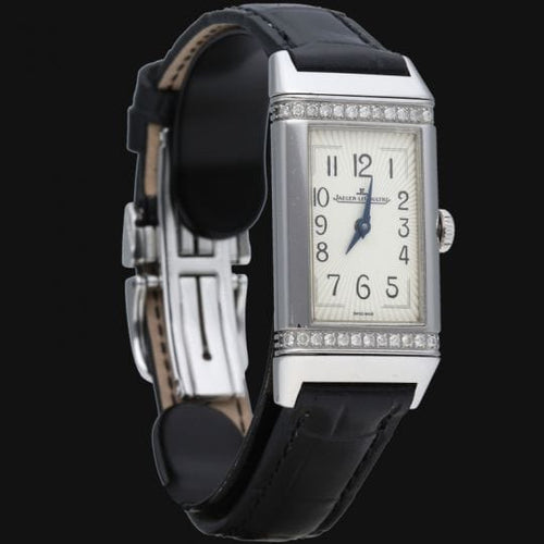 Montre Jaeger Lecoultre Montre Reverso Dame 58 Facettes MT42508