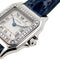Montre Cartier Panthère Small Model 18k White Gold ref 3057915 Bezel Factory Paved 37 diamonds + Box 58 Facettes