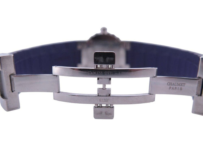 Montre montre CHAUMET class one 33 mm 622c acier diamants quartz boite lady 58 Facettes 268246