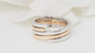Bague 55 Dinh Van - Bague Spirale or rose et blanc 58 Facettes 32587