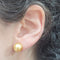 Boucles d'oreilles Boucles d’oreilles - Perles australiennes gold 10,5-11 mm 58 Facettes TA50