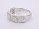 Bague 54 Bague en or blanc avec diamants 58 Facettes 2040