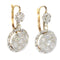 Boucles d'oreilles Boucles d'oreilles pendantes courtes en diamant Art Déco 58 Facettes 20212-0255