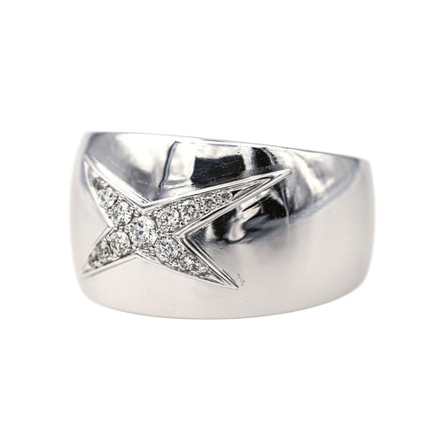 Bague 55 Mauboussin Bague Etoile divine  Or blanc Diamant 58 Facettes 4002437CN