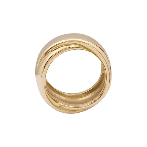 Bague 46 Bague Hermès "Volte", or jaune. 58 Facettes 34467