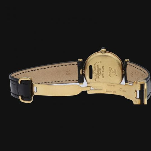 Cartier Must De Uhr Cartier Vergoldetes Silber 