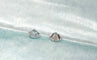 Boucles d'oreilles 2 diamants de 0,58 carat pour puces d’oreilles 58 Facettes